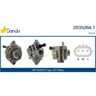Alternateur SANDO OEM A1TA2591