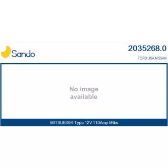 Alternateur SANDO OEM A4T02591