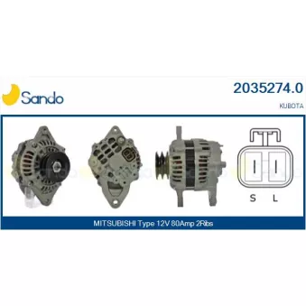 Alternateur SANDO OEM A5TA7899