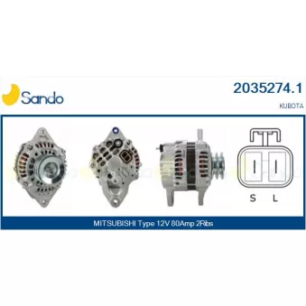 Alternateur SANDO OEM A5TA7899