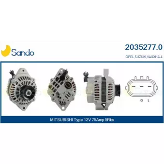 Alternateur SANDO OEM 3140055L00