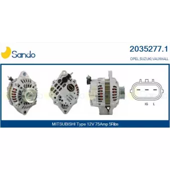 Alternateur SANDO OEM 3140055L00