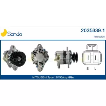 Alternateur SANDO OEM MD313937
