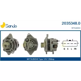 Alternateur SANDO OEM A3TL0081