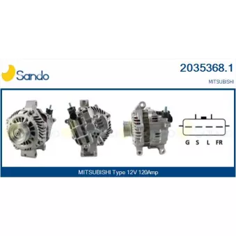 Alternateur SANDO 2035368.1