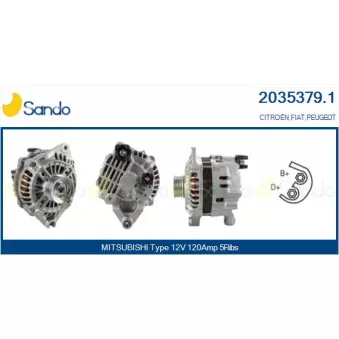 Alternateur SANDO OEM A4TA0092B