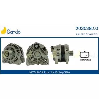 Alternateur SANDO OEM 231009096R