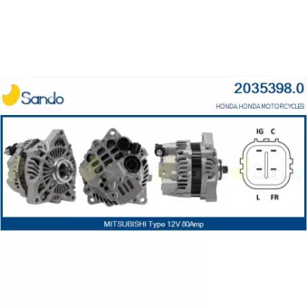 Alternateur SANDO 2035398.0