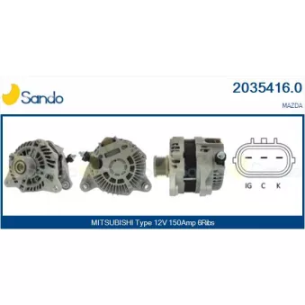 Alternateur SANDO OEM SH1N18300