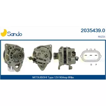 Alternateur SANDO OEM ZJ4018300A