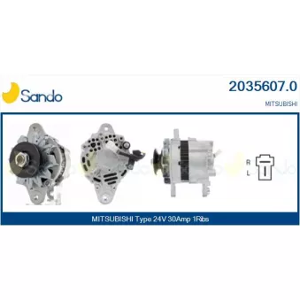 Alternateur SANDO OEM A002T72987