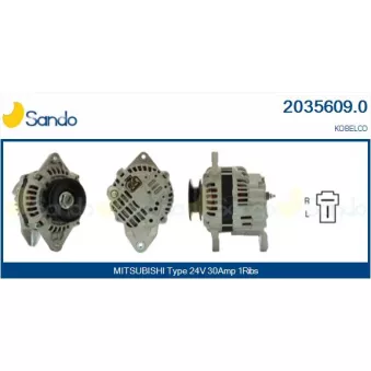 Alternateur SANDO OEM A002TA8383AM