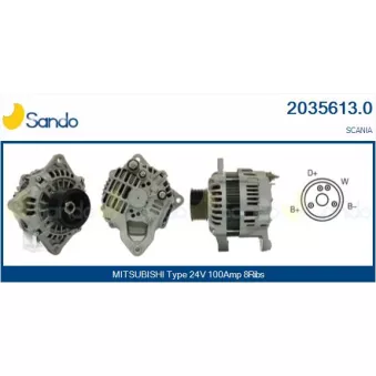Alternateur SANDO OEM A004TR5191AM