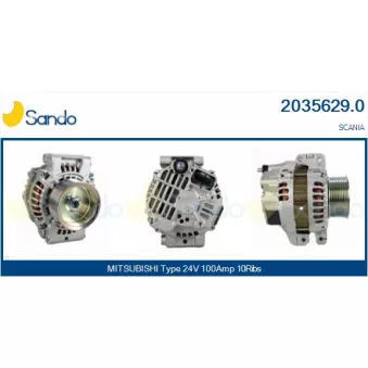 Alternateur SANDO OEM A004TR5691