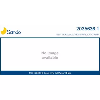 Alternateur SANDO OEM A004TA8691AM
