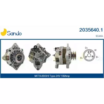 Alternateur SANDO OEM A004TR5188ZT