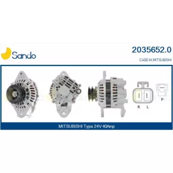 Alternateur SANDO OEM A4T40287