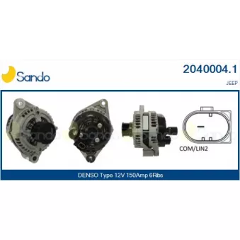 Alternateur SANDO OEM 52067422