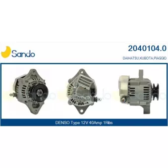 Alternateur SANDO OEM 2706087202