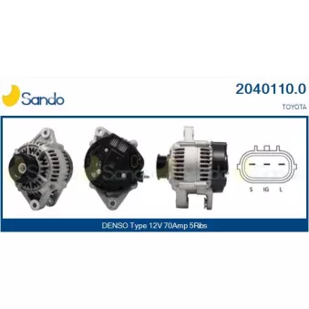 Alternateur SANDO OEM 270601508084