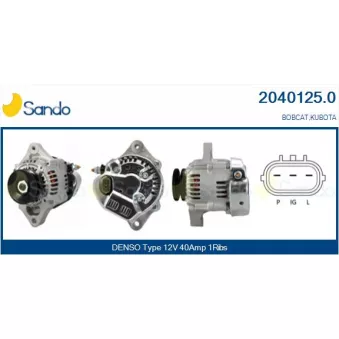 Alternateur SANDO OEM 1963064013