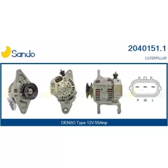 Alternateur SANDO 2040151.1