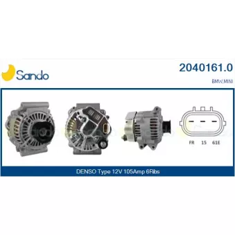 Alternateur SANDO OEM 7515029