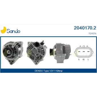 Alternateur SANDO 2040170.2