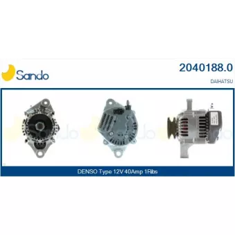 Alternateur SANDO OEM 2706087211