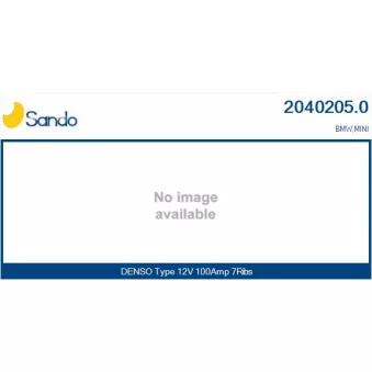 SANDO 2040205.0 - Alternateur