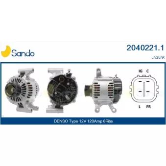 Alternateur SANDO OEM XR837164