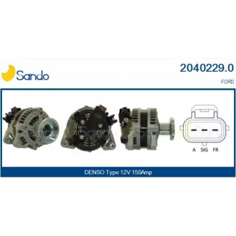 Alternateur SANDO OEM 1352431