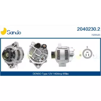 Alternateur SANDO 2040230.2 Alternateur SANDO 2040230.2
