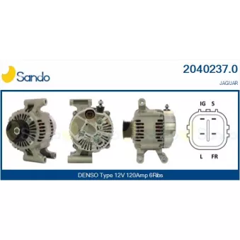 Alternateur SANDO OEM XR8310300CC