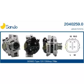 Alternateur SANDO OEM 270600G021