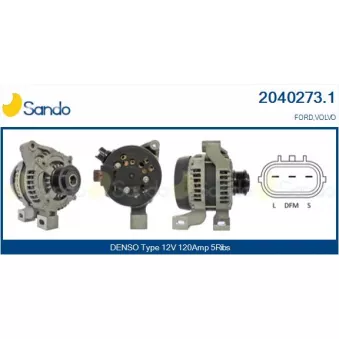 Alternateur SANDO OEM 1684865