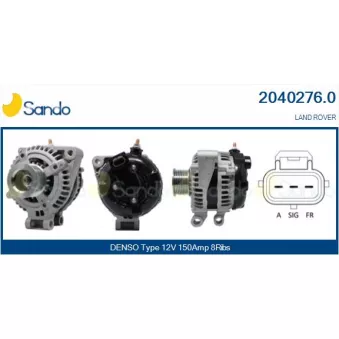 Alternateur SANDO OEM YLE500440 Alternateur SANDO OEM YLE500440