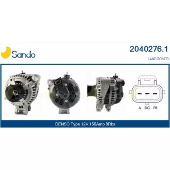 Alternateur SANDO OEM YLE500440 Alternateur SANDO OEM YLE500440