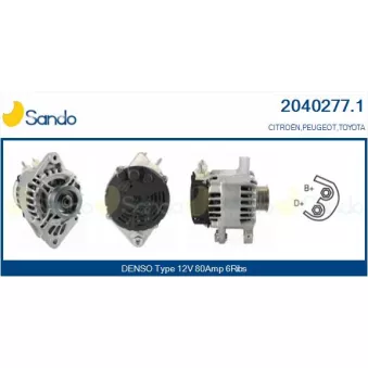 Alternateur SANDO OEM 270600Q020