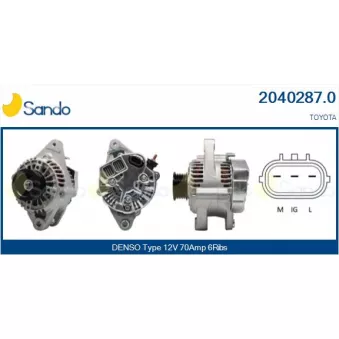 Alternateur SANDO OEM 270600J010