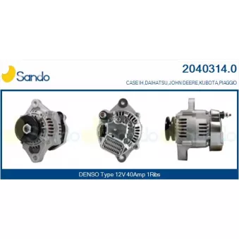 Alternateur SANDO OEM 6643664014