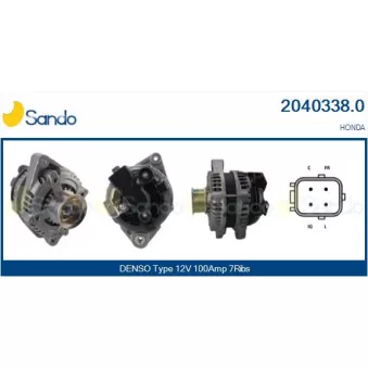 Alternateur SANDO 2040338.0