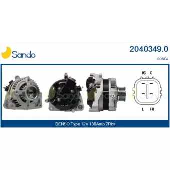 Alternateur SANDO OEM CSF37