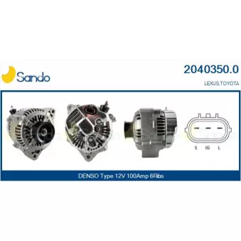 Alternateur SANDO OEM 2706050230