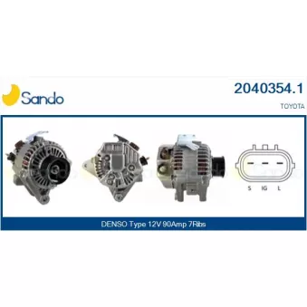 Alternateur SANDO OEM 2706028110