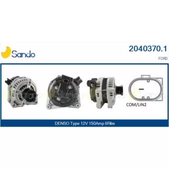 Alternateur SANDO OEM CV6T10300BC