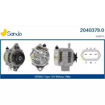 Alternateur SANDO 2040379.0