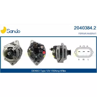 Alternateur SANDO 2040384.2