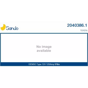 Alternateur SANDO 2040386.1