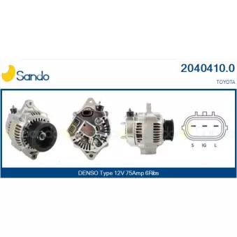 Alternateur SANDO 2040410.0